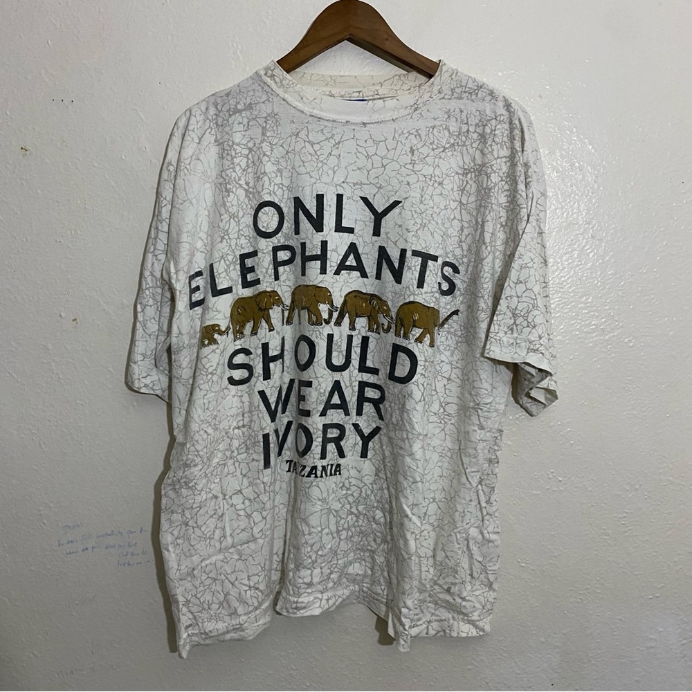 Elephants environmental tee